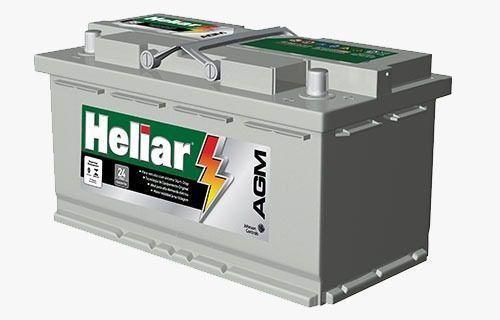 Bateria Heliar 95ah StartStop AGM